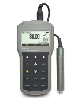 HI98192電導率電阻率鹽度總固體溶解度TDS溫度測試儀