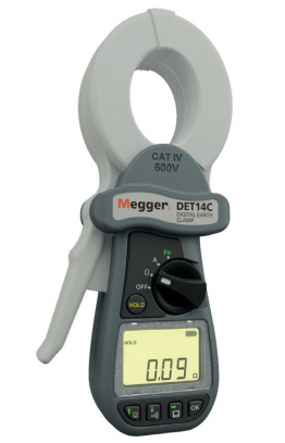 Megger DET14C接地電阻鉗形數字測試儀